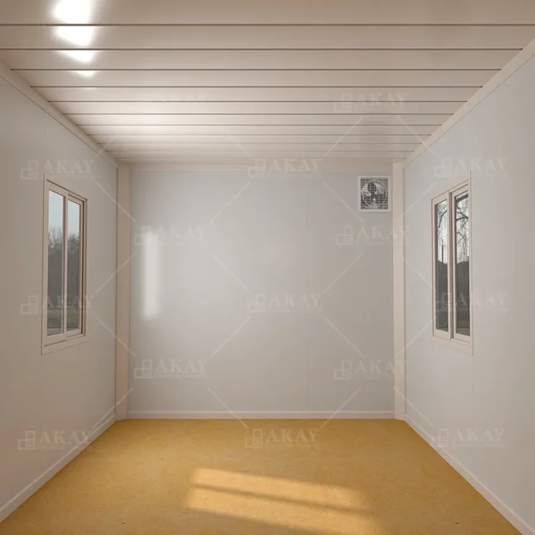 Factory Custom Double Door Engineering Project Dormitory Economic Prefabricated House Prefab Home Detachable Container House-1032 (3)