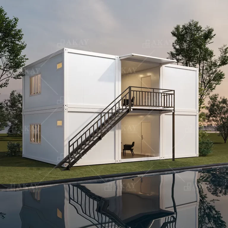 Factory Custom Luxury Guesthouse Accommodation Hotel Modular Prefabricated House Prefab Home 6 Detachable Container House-1029 (3)