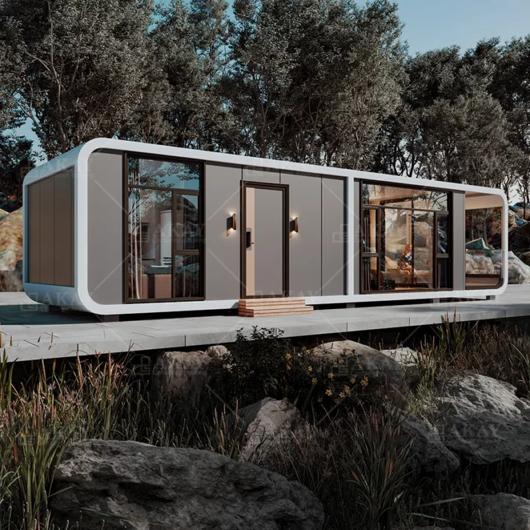 New Modern High-End Prefabricated House Factory Custom Eco Capsule Home Modular Prefab Houses Detachable Container House-1020 (3)