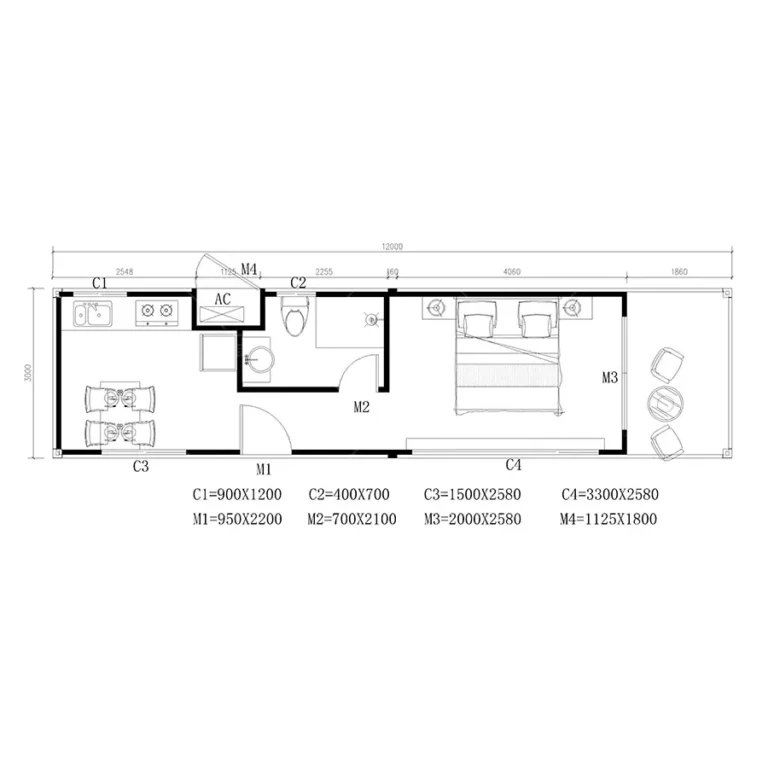 New Modern High-End Prefabricated House Factory Custom Eco Capsule Home Modular Prefab Houses Detachable Container House-1020 (5)